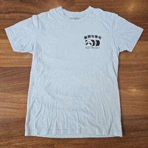 Riot Society T-Shirt Sugee Panda Sushi Roll Double Sided Made In USA Mens S